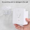 Storage Box Punch-free Bottom Charging Mouth Plastic Self-adhesive Wall-mounted Remote Control Bracket