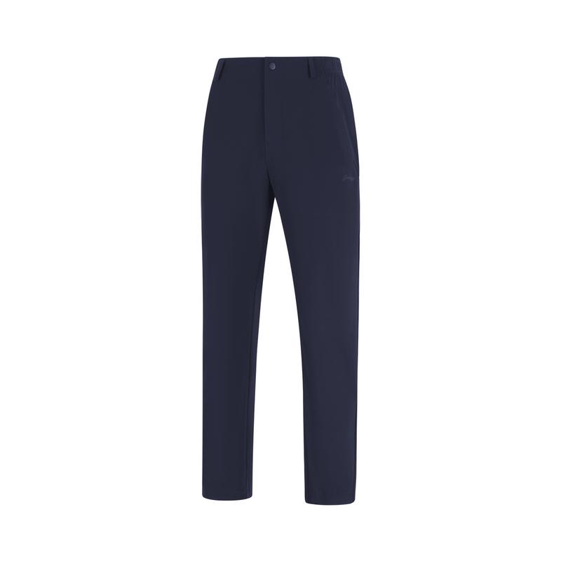 Li-Ning Fashion Casual Versatile Straight Leg Sports Pants Women bottoms Navy-Blue AKYW286-3 S