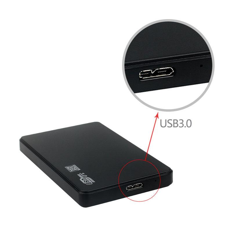USB 3.0 To 2.5 Inch Hard Drive Case SATA HDD SSD Enclosure 5Gbps External Hard Drive Disk Box for PC Laptop Smartphone PC Laptop