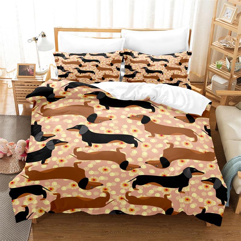 Forest Animal Bedding Set Animal Theme Duvet Cover Set Fashion Duvet Cover Children's Bedroom Cartoon Duvet Cover Bedding Set