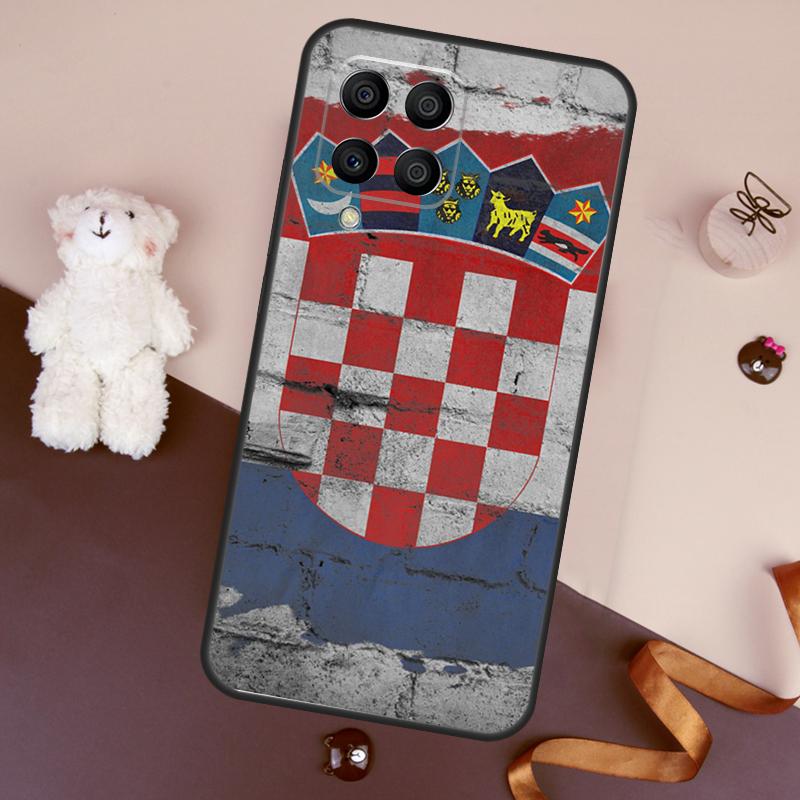 Croatia Flag Case For Samsung Galaxy M06 M53 M13 M31 M11 M35 M55 M15 M56 M36 M16 M12 M32 M52 M14 M34 M54