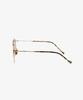Seupeulingseuteulingseu Vintage Modern Square Shape Sunglasses Page 888 [Gold]