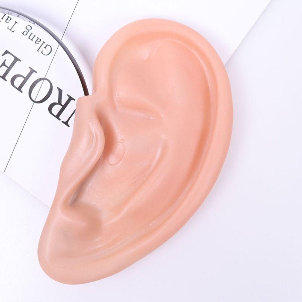 Realistický simulační obruč do vlasů s ušima Falešné ucho Umělý model ucha Halloweenový pásek do vlasů Děti