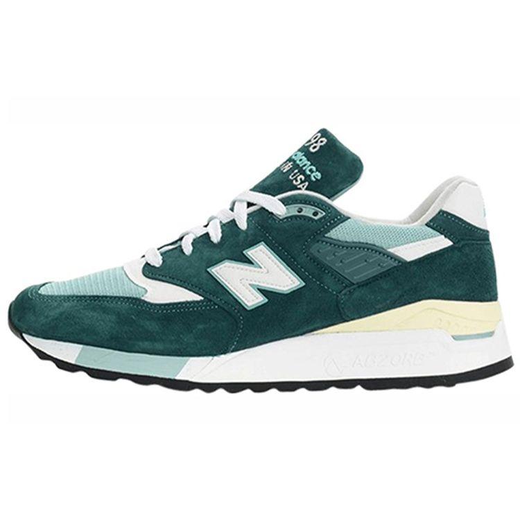 

New Balance 998 Made in USA Explore By Sea — зеленые кроссовки унисекс Off-White M998CSAM