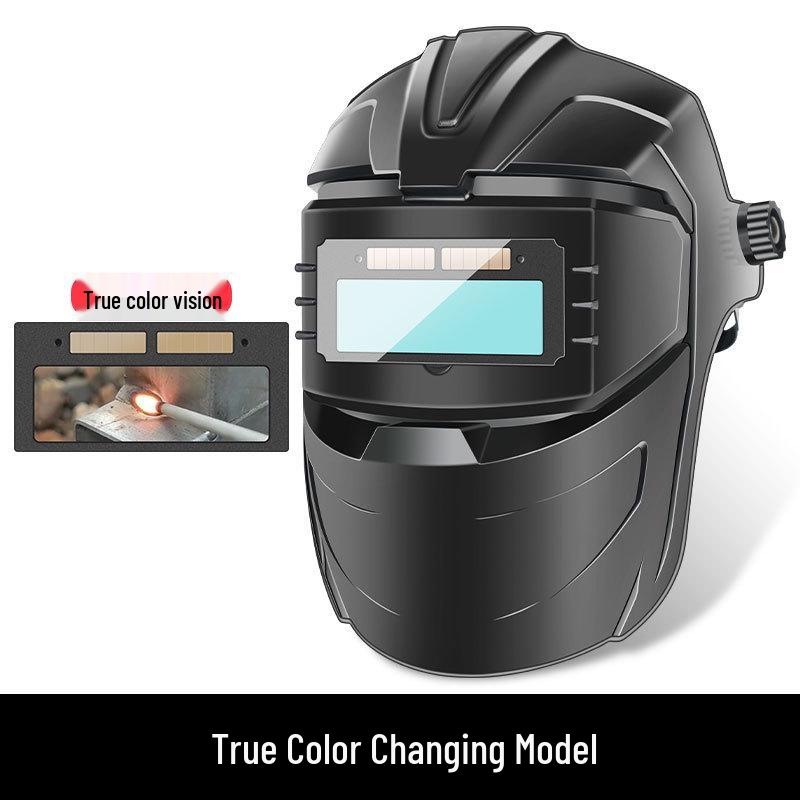 Selbstabdunkelnde Schweißmaske mit Verbrühungs- und Blendschutz