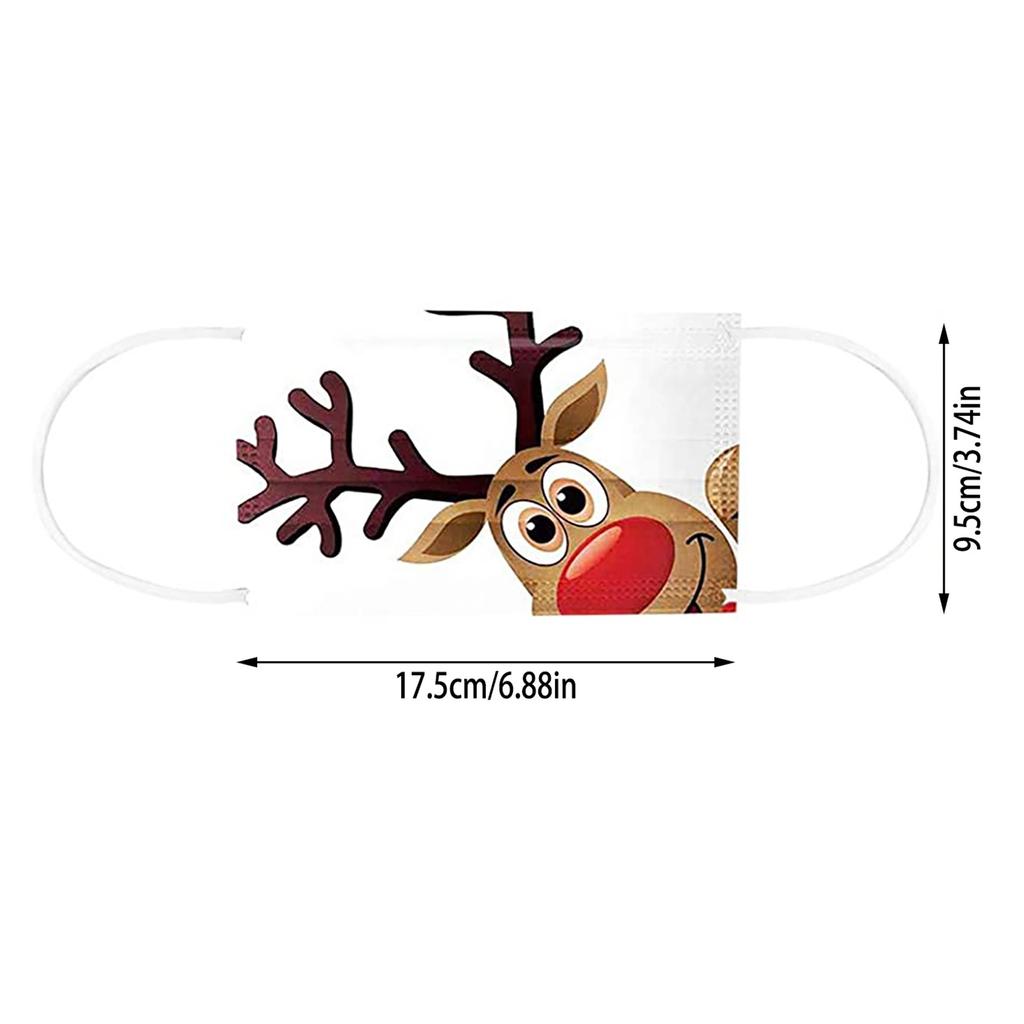Disposable  Christmas Cartoon Print  Protective