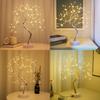 Tree Shape Led Desk Lamp With Touch Control For Holiday Decoration And Night Lighting