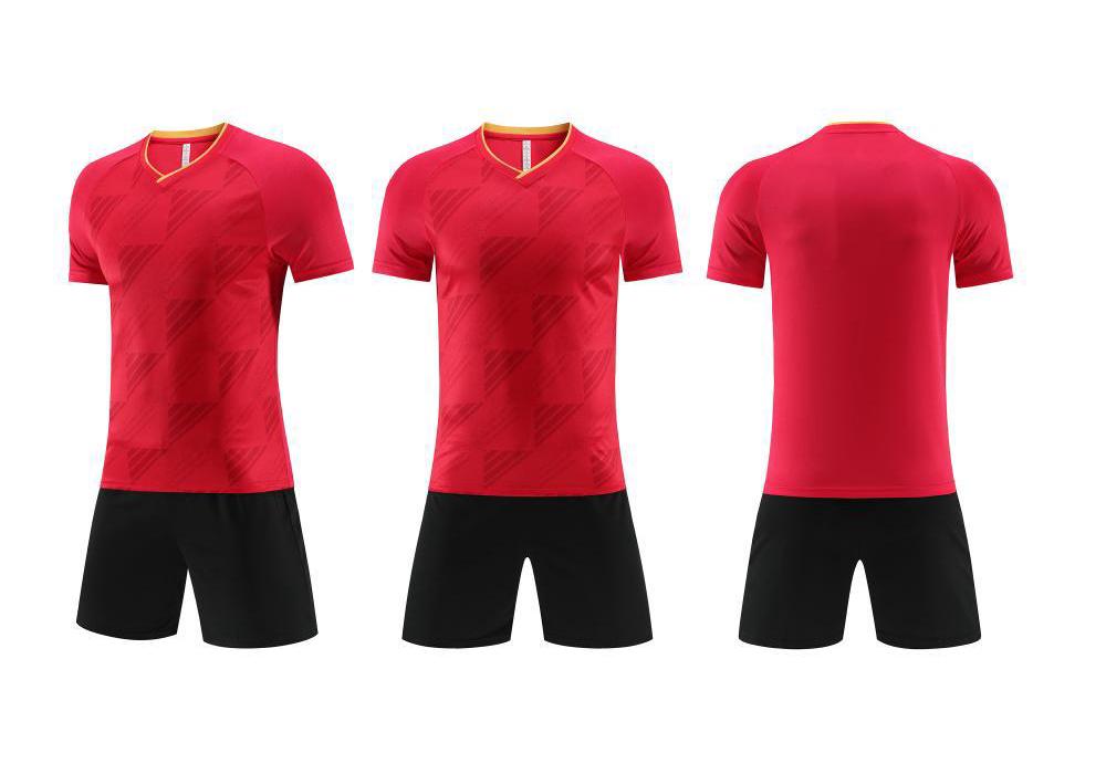 Unisex Summer Football Jersey Set - Competition, Training, and Team Uniform XL