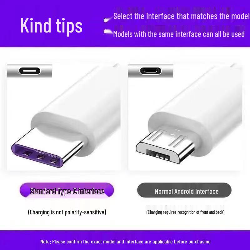 66W Super Fast Charger for Huawei - 3C Certified TypeC Mobile Phone Charger