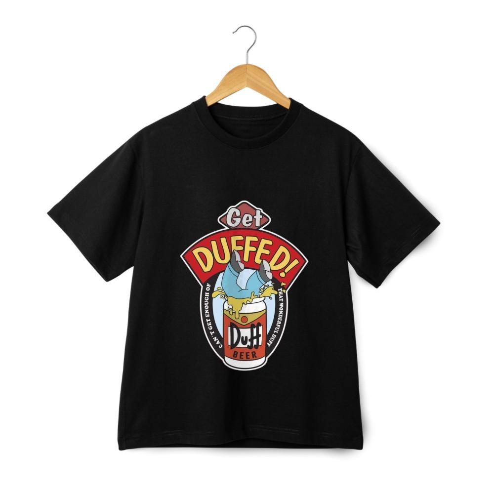 

Футболка с графическим принтом Duff Beer из Симпсонов - Смешная уличная унисекс футболка XXXXL