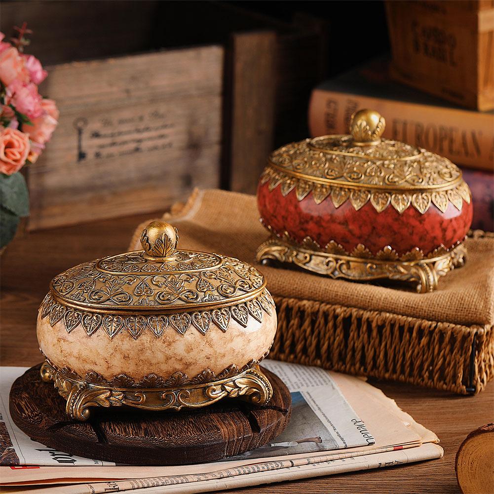 Vintage Jewelry Box Earrings Necklace Storage Box Trinket Organizer Storage Box Keepsake Box for Birthday Woman Girl Gift