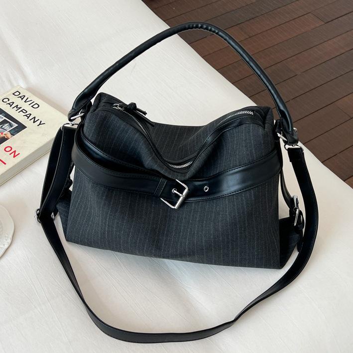 2026 New Arrival Retro Tote: High-End Fashion Simple Casual Crossbody Shoulder Bag for Women