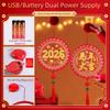Acrylic New Year Lantern Red Hanging Lights New Red Hanging Lanterns  Chinese New Year