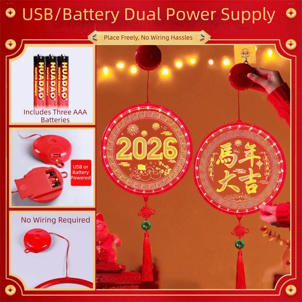 Acrylic New Year Lantern Red Hanging Lights New Red Hanging Lanterns  Chinese New Year