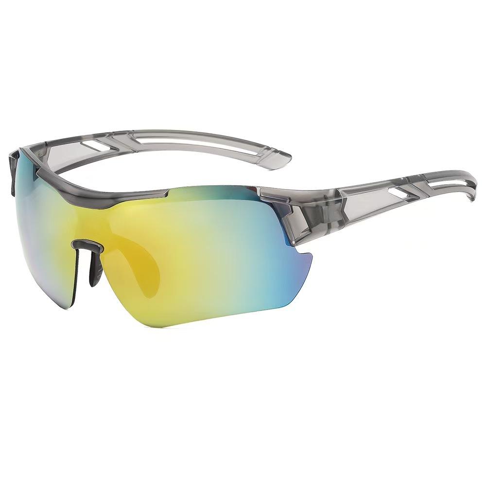 Personalized new sports and leisure outdoor windproof cycling eye protection mountaineering sunglasses UV protection men's and women's sunglasses