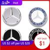 Ngpcj7 For Mercedes Benz 75mm Car Accessories ABS Wheel Center Hub Cover Rim Caps For Mercedes Benz Amg C180 C200 C260 W108 W124 W126 W