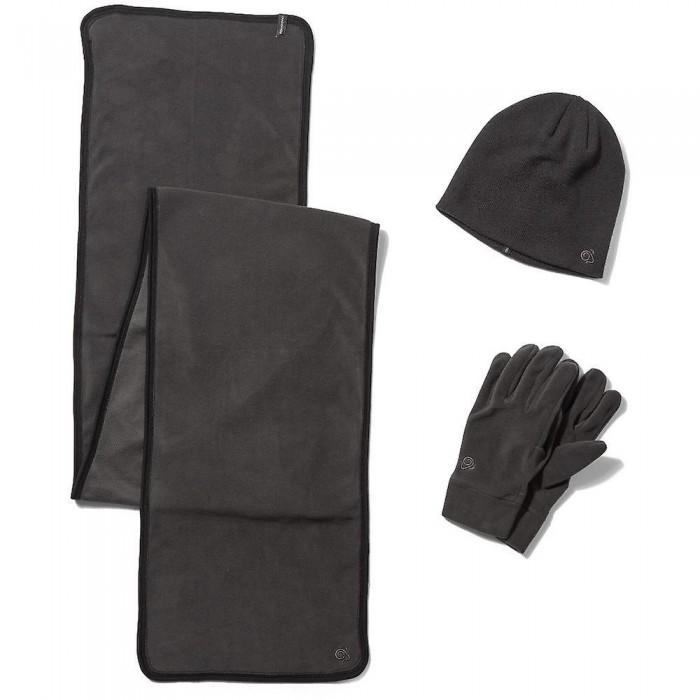 Craghoppers Unisex Adult Hat And Gloves Set
