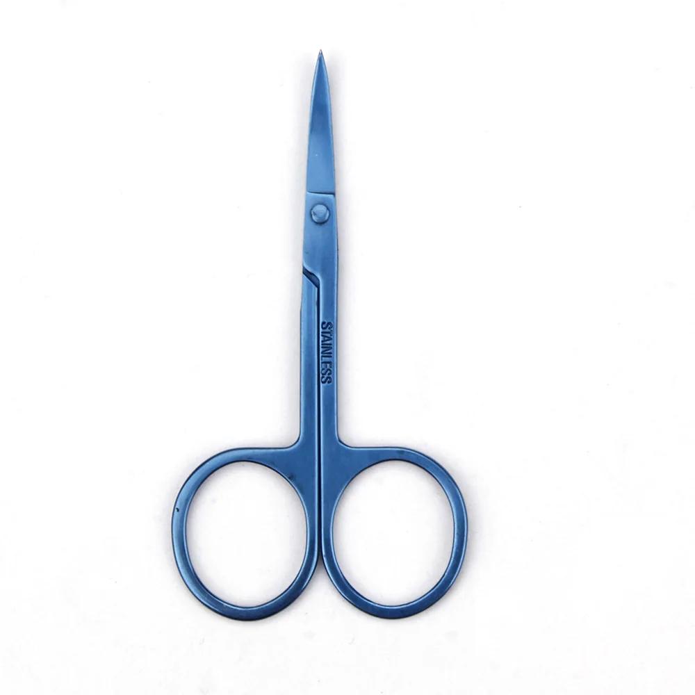 

Ремувер Хамелеон Маникюр Ноготь Кутикула Изогнутая Головка Ножницы для Бровей Ножницы для Удаления Мертвой Кожи Для Профессионального Инструмента для Ногтей из Нержавеющей Стали синий