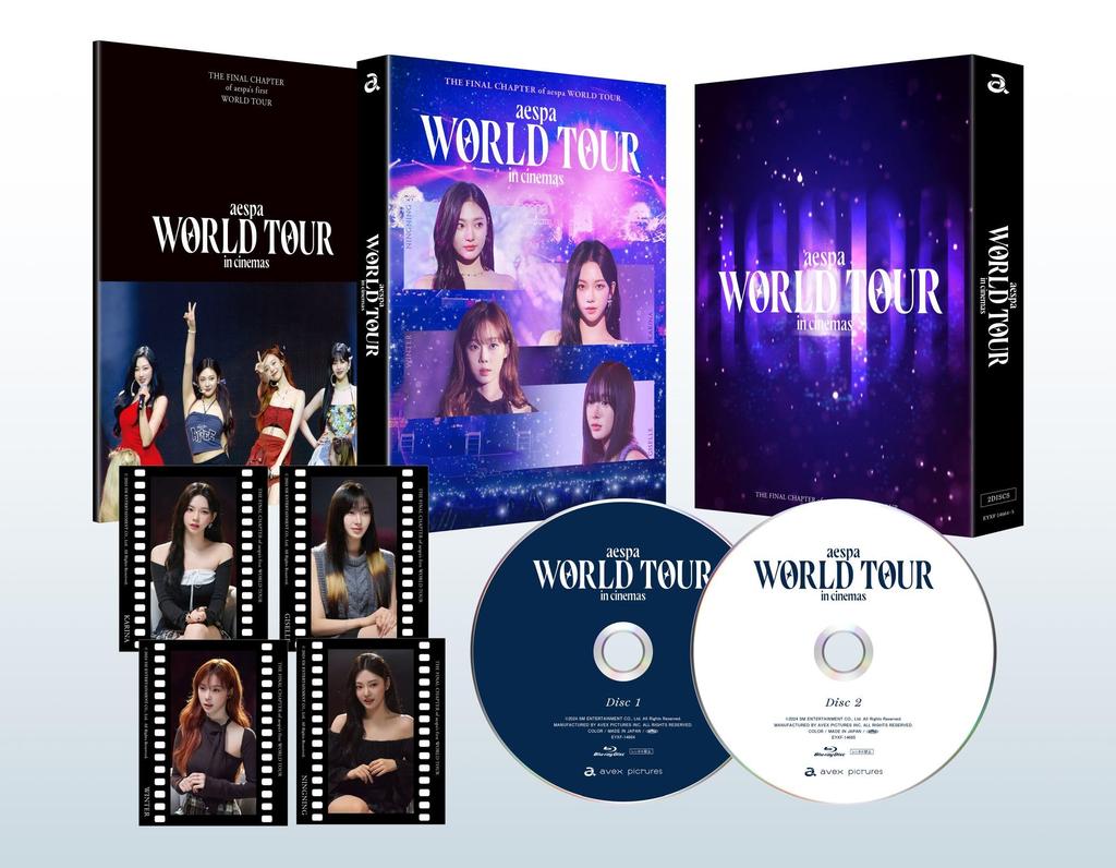 WORLD TOUR In Cinemas Aespa -PREMIUM EDITION- Blu-ray [Blu-ray]