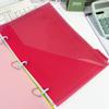 5Pcs Colored Labels Index Page Folders Document Organizer Binder Sheet Protectors  Notebook Index