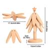 Tree Coaster Heat Resistant Foldable Tree Shaped Wood Coaster Christmas Tree Hot Pad Protection For Home Restaurant Pans Bowl