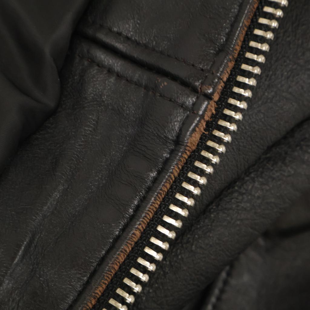 SCHOTT 7823950093 Black 217US Double Rider Jacket Jacket 36 blackUsed