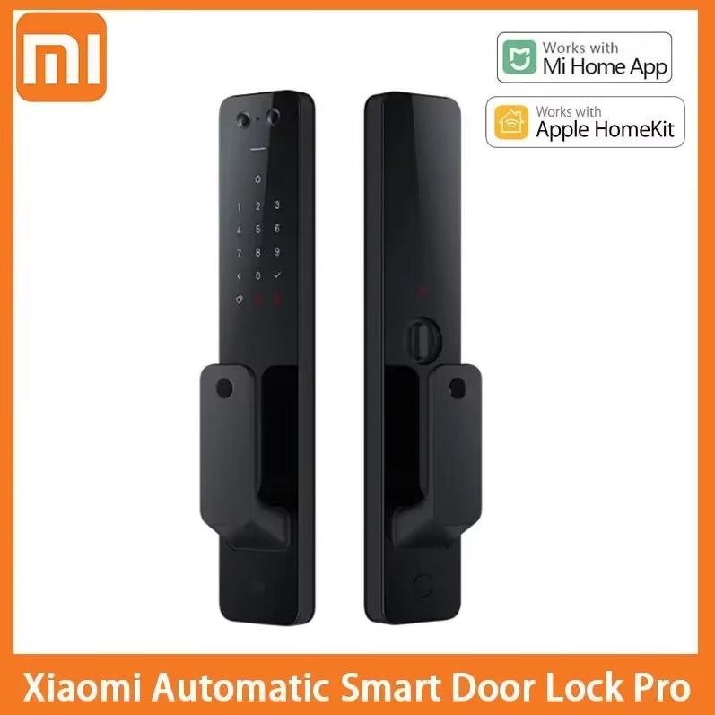 

Xiaomi (Мичиган) Умный дверной замок Pro Функция глазка Визуальный домофон Замок по отпечатку пальца Электронный замок Pro Умный дверной замок чёрный