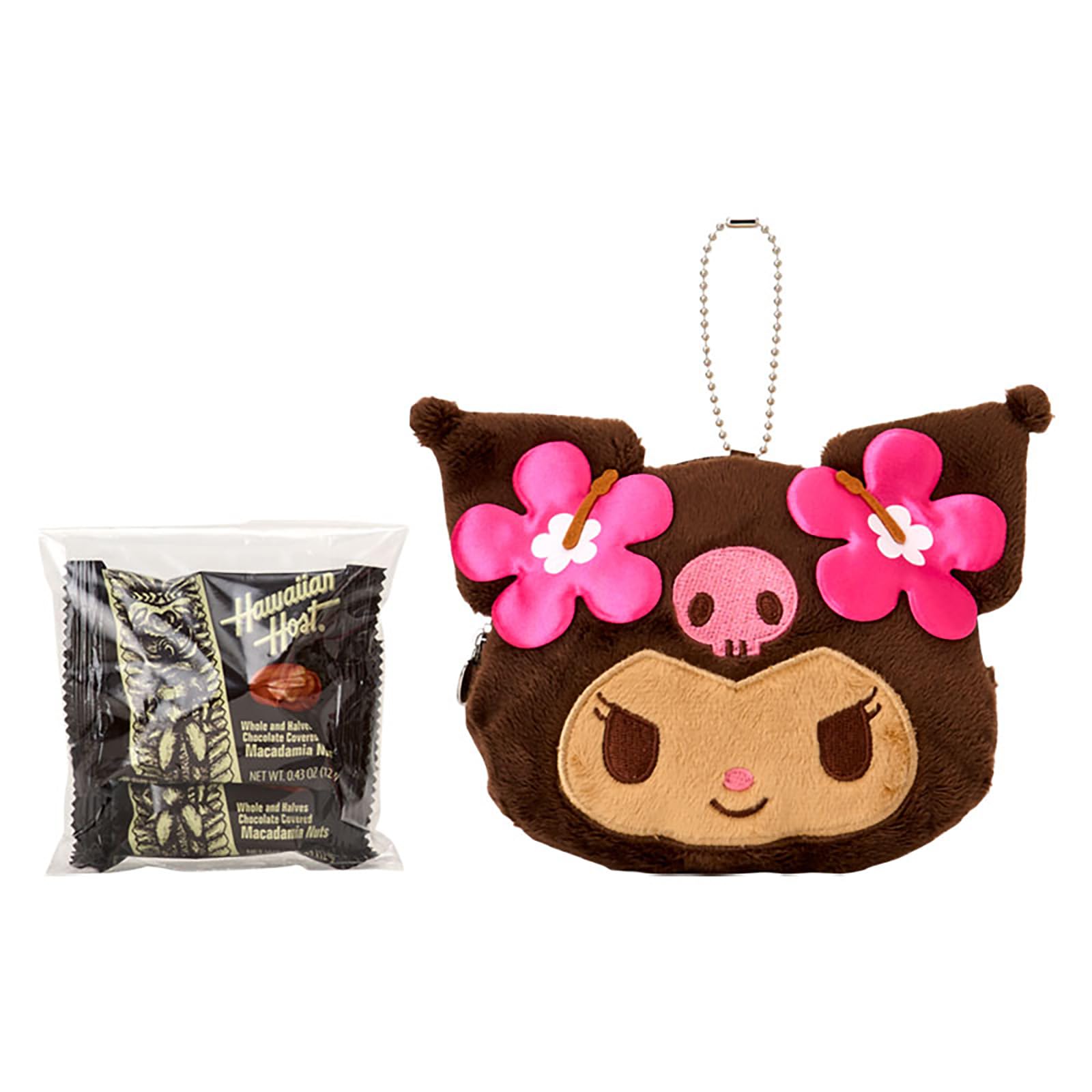 Sanrio Гавайский Хост Шоколад с Макадамией Пакетик Куроми 594504 & В Форме Лица