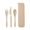 Abay Wheat Straw Reusable Travel Cutlery Set