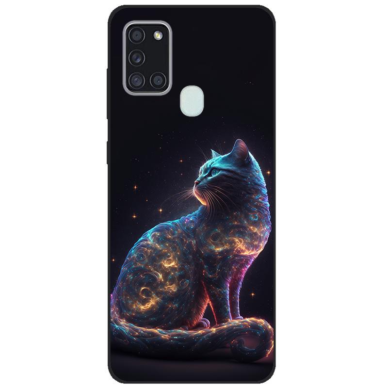 For Samsung A21s SM-A217F/DSN Back Cover tpu Soft Silicone Phone Case For Samsung Galaxy A21s Case Mobile Phone black coque new