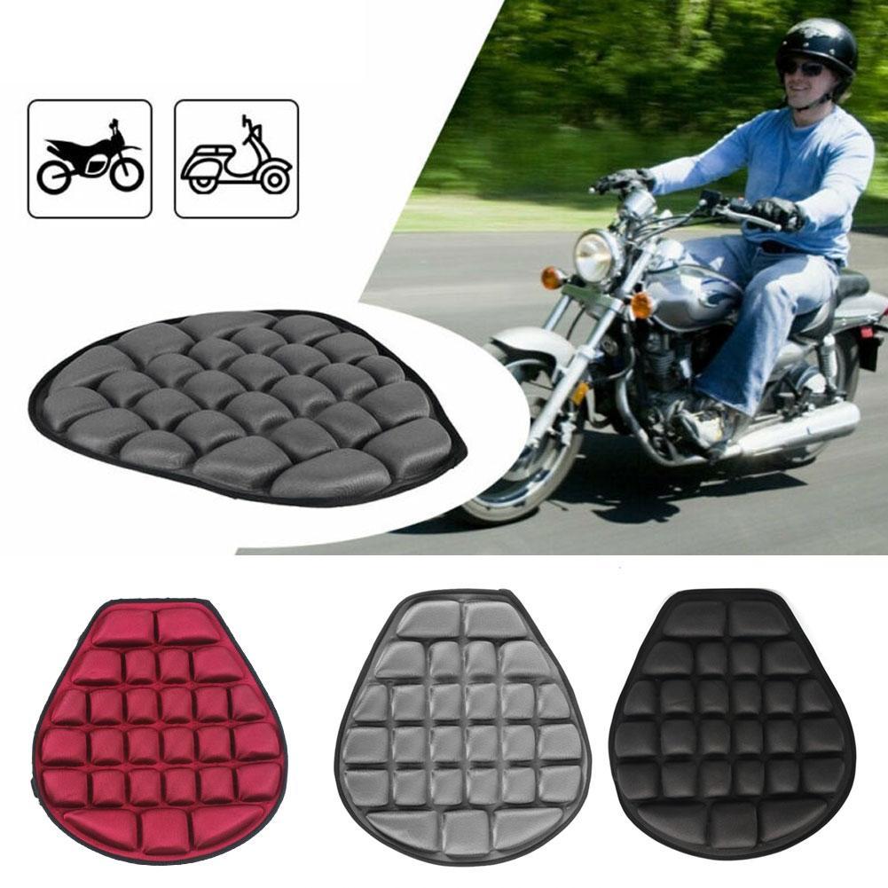 Motorcycle Seat Cover Air Pad Motorcycle Air Seat Cushion Pressure Universal Protector Saddles Motorcycle Relief Seats Cove N6X6