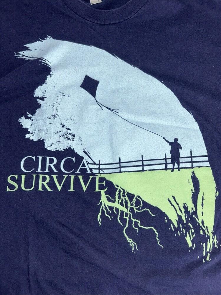 

Rare Circa Survive Indie Rock Band Unisex T-Shirt Full Size S-5XL BO1365 Unisex T-Shirt XXXXL