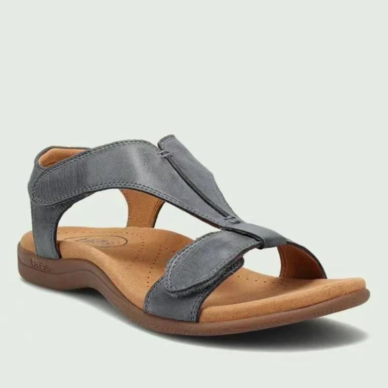 Fashion Sandals Women Summer Open Toe Soft Premium Orthopedic Low Heels Walking Sandals Toe Corrector Cusion 2025 Designer Sandals