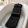 Bath Pillow for Optimal Back, Head And Neck Support – Versatile Gift, Comfortable with Suction