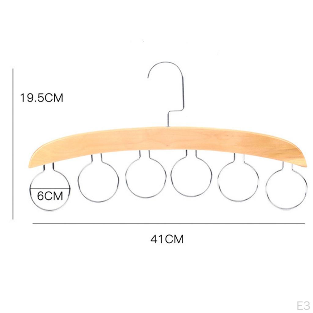 Multi Scarf Hanger Display Ties Belt Organize Storage Holder