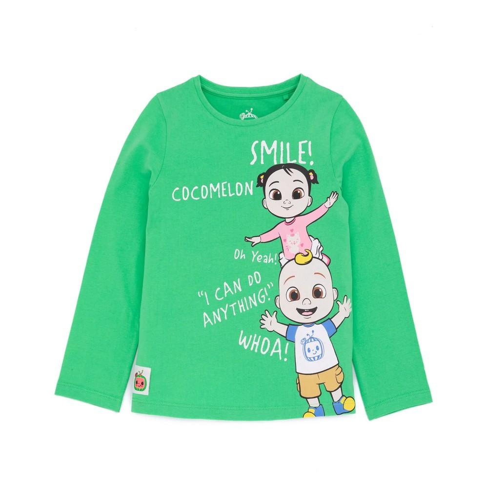 Cocomelon Childrens/Kids Long-Sleeved T-Shirt And Leggings Set