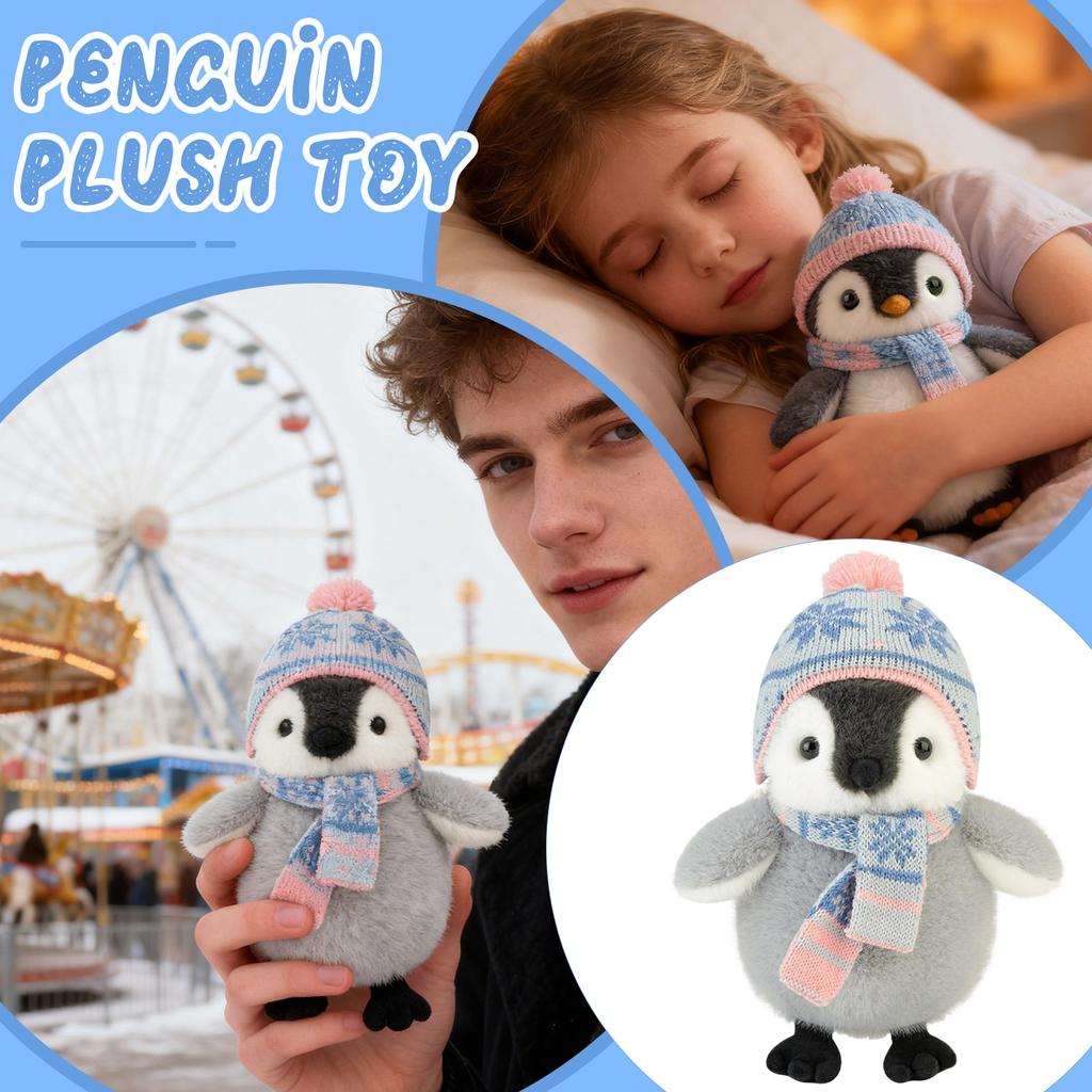 Cute Animal Plush Toys Set - Soft Stuffed //Bear - Safe Eco-Friendly Fabric For Kids Adults Gift