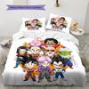 Biancheria da letto con motivo Son Goku, Set piumone Copripiumone Federa Regalo di compleanno per la casa (1 * copripiumino + 2 * federa, senza nucleo)