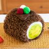 Dessert Swiss Roll Cute Bread Doll Macaron Toy Event Wedding Throwing Doll Grabbing Plush Doll