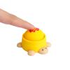 3D Printed Foods Clicker Key Chain Cartoon Tortoise Cat Paw Pendant Sensory Clicker Simulation Cake Love Heart Funny Fidget