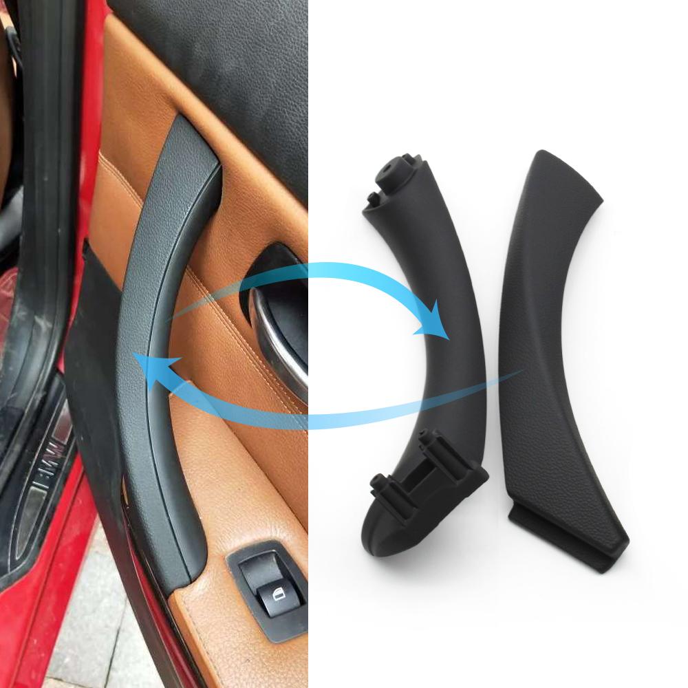 Left Right Interior Door Inside Handle with Handle Cover Trim Replacement For BMW 3 Series E90 E91 E92 316i 318i 320i 325i 328i