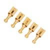 100PCS Quick Connect 7.8mm Size Female Spade Connector Brass Material Golden Crimp Terminal Wire Terminal Speaker Connection