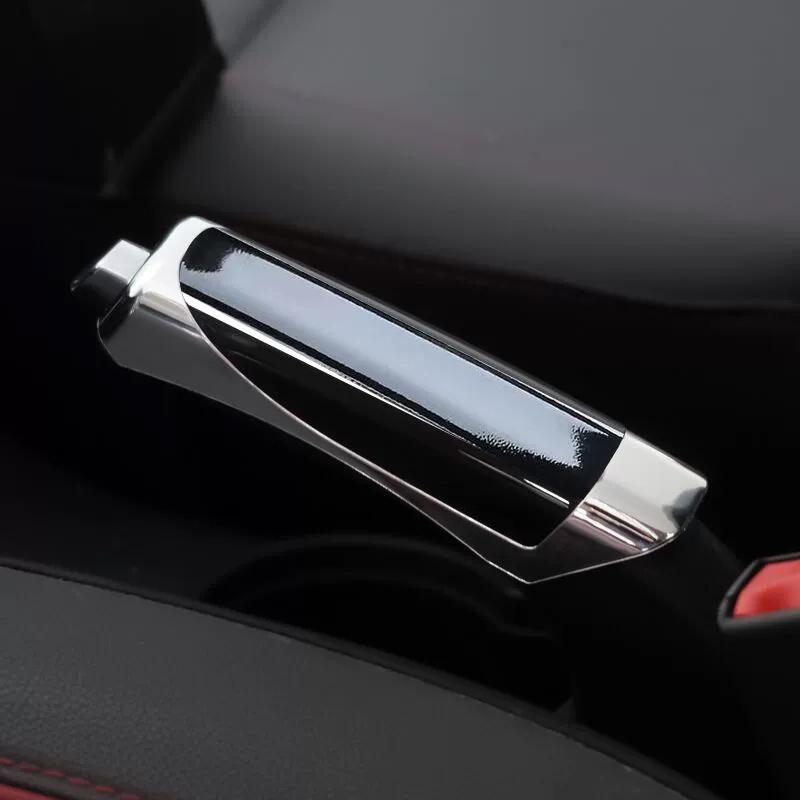 Universal Car Handbrake Grips Hand Brake Cover Protection Cover Carbon Fiber Parking Brake Decoration Accessories Shelnterior