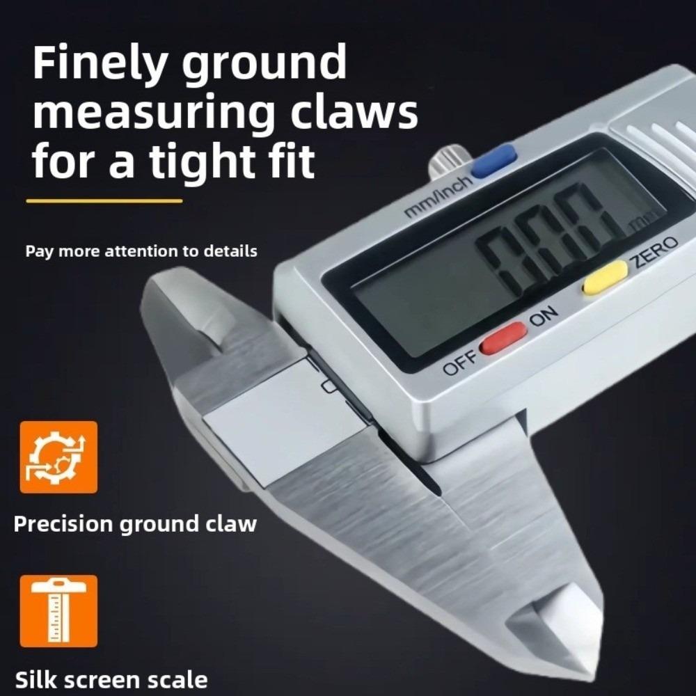 LCD Electronic Digital Caliper Inch/Metric Digital Display Vernier Caliper 0-150mm Precision Measurement Digital Ruler