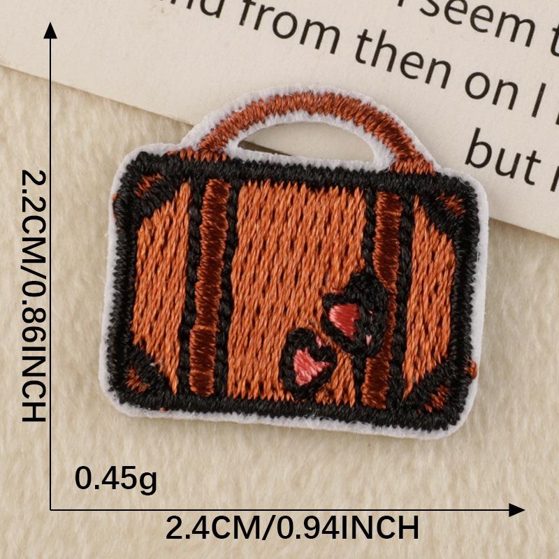 Cartoon Embroidered Computer Patch, DIY Cloth Sticker, Clothing & Handbook Accessory