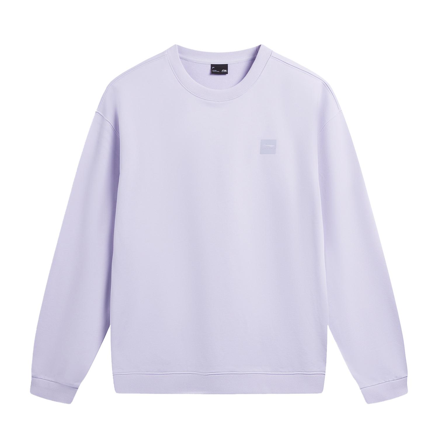 Свитшот унисекс оверсайз с круглым вырезом из серии Li Ning Sports Lifestyle AWDW379-7 3XL