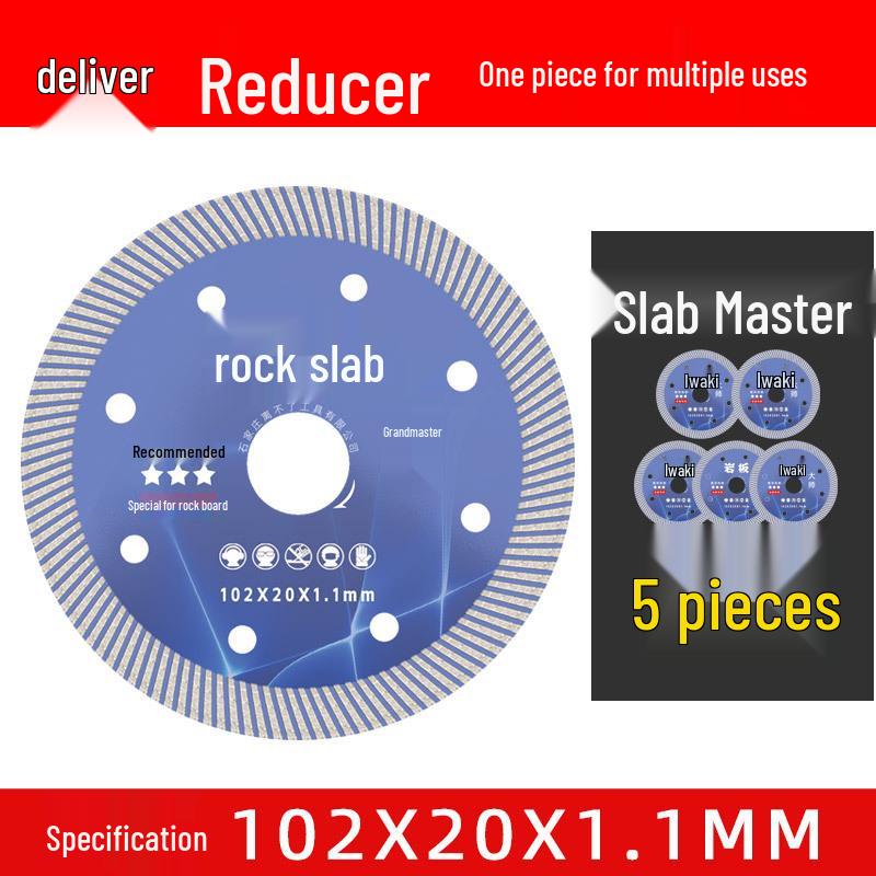Ultra-Thin Tile Cutting Disc: Chip-Free Ceramic, Vitrified, Marble, Rock Slab Dry Saw Blade.