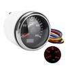 52mm Marine Pointer Tachometer Gauge Red Backlight Universal for Motorcycle Car Truck Boat Gasoline Engine 9‑32V