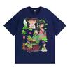 Pharmacist Diary Cute Anime T-shirt for Women Retro Harajuku Short Sleeve T-shirt Casual O-neck Loose Fit T-shirt