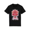 Summer (Virtual Band) Gorillaz Hip-Hop American Retro Polyester Casual Short-Sleeved Round-neck T-Shirt